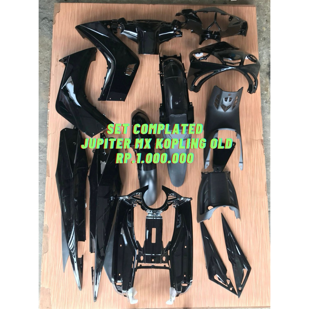 Set Body Completed Halus Kasar Jupiter Mx Kopling Old Hitam Merk WIN -satriamodifikasipekanbaru-