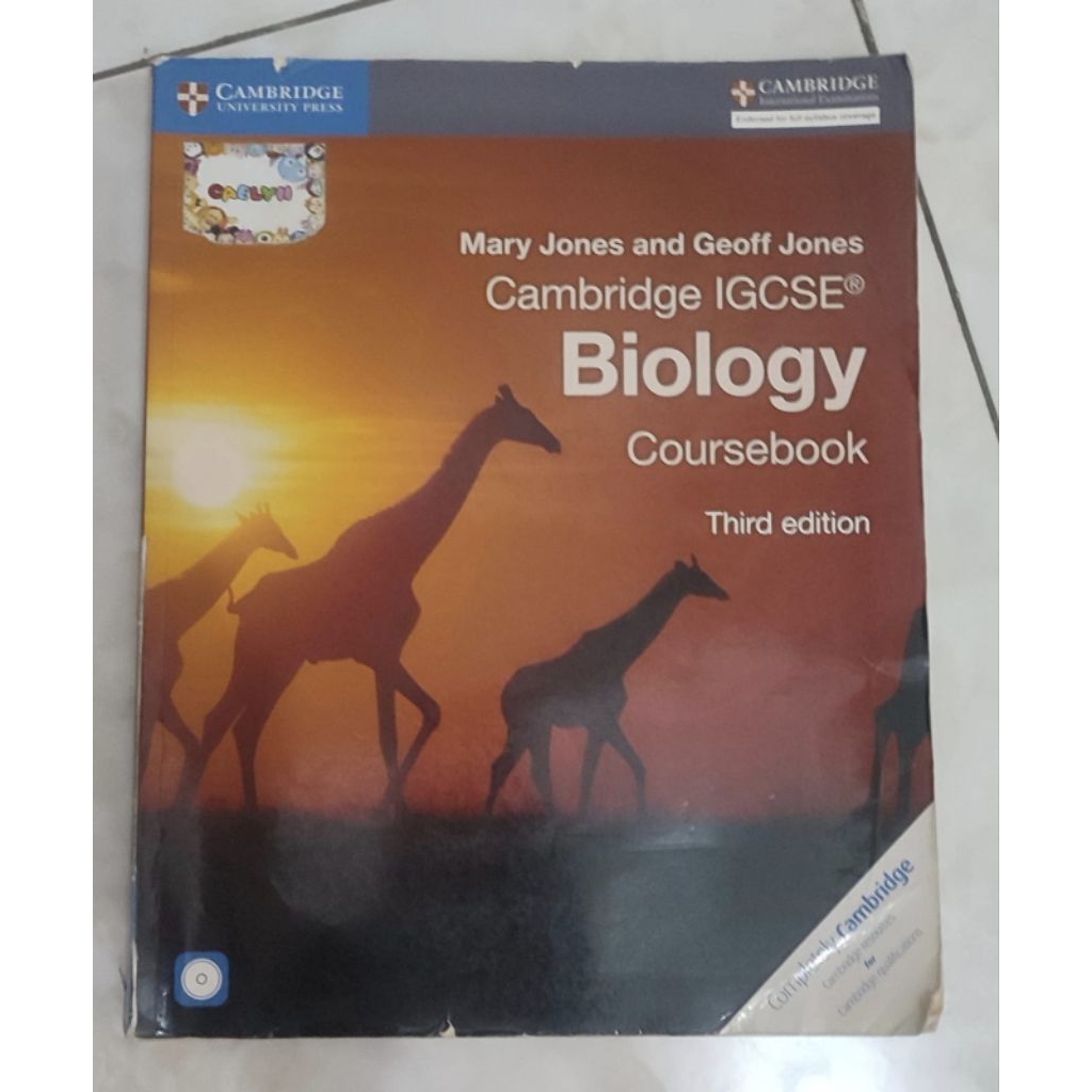 Cambridge IGCSE Biology Course Book