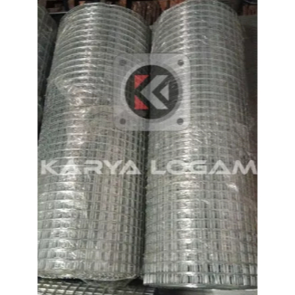 (Per 15 mtr) Kawat Loket / Wiremesh Galvanis kotak 25 x 25 mm tebal 2 mm tinggi 90cm