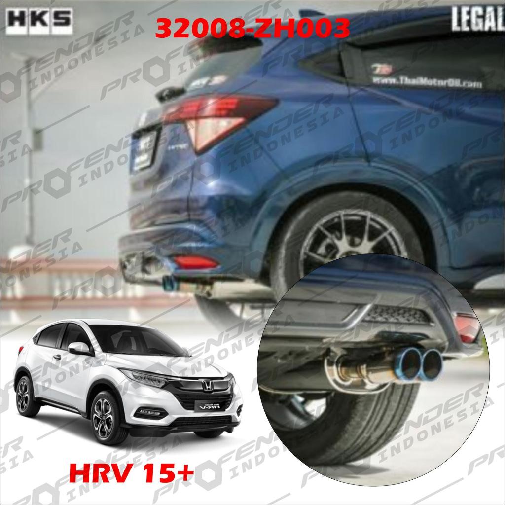 Aksesoris Muffler Exhaust Knalpot HKS - HONDA - HRV 15+ - Legal (Titanium Tailpipe) - 32008-ZH003 - 