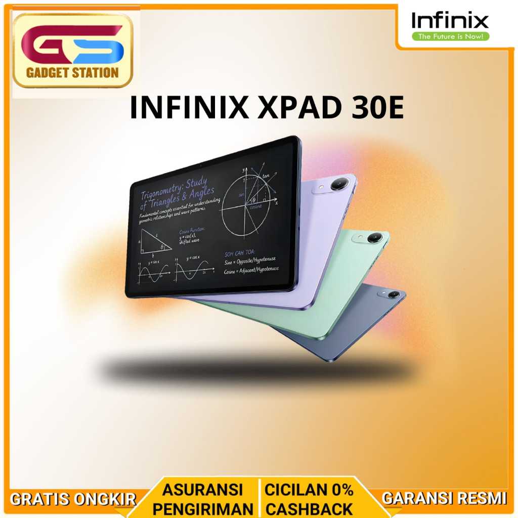 Infinix Xpad 30E 4G Ram [4/128GB] Garansi Resmi Indonesia