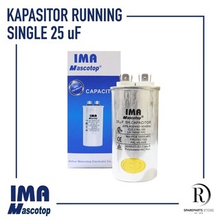Kapasitor AC 25UF "IMA Mascotop