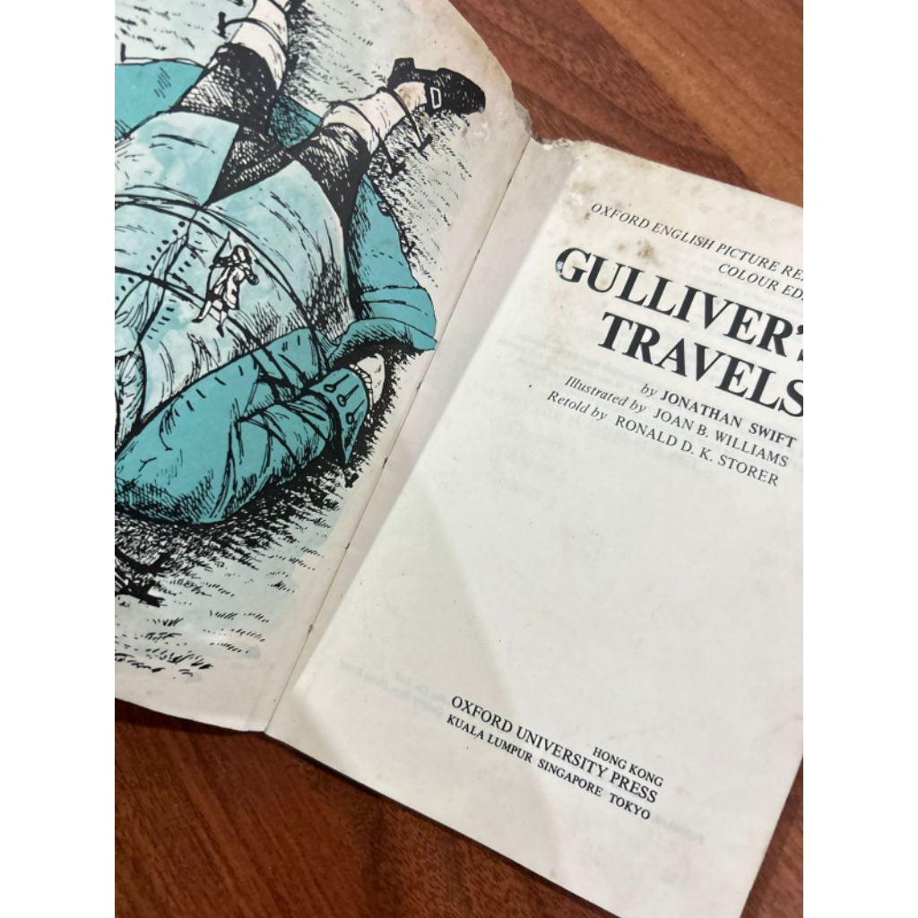 buku - GULLIVER'S TRAVELS
GULLIVER'S TRAVELS

OXFORD ENGLISH PICTURE READERS

COLOUR EDITION