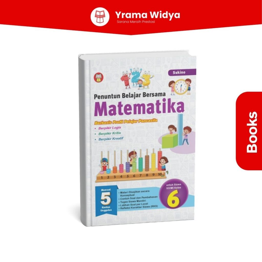 Penuntun Belajar Bersama Matematika SD/MI Kelas 6 ( Sukino )