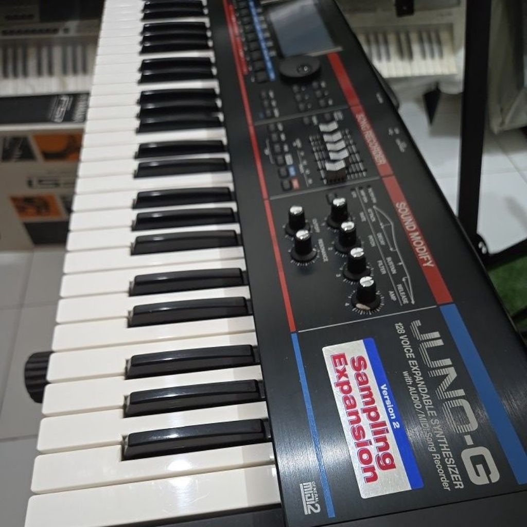 ROLAND JUNO G / ROLAND JUNO-G Update V.2.01 Keyboard Synthesizer Second Mulus Normal