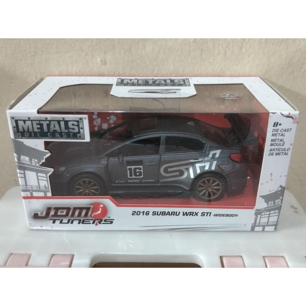 Diecast Jada JDM Tuner 1:32 2016 Subaru WRX STI