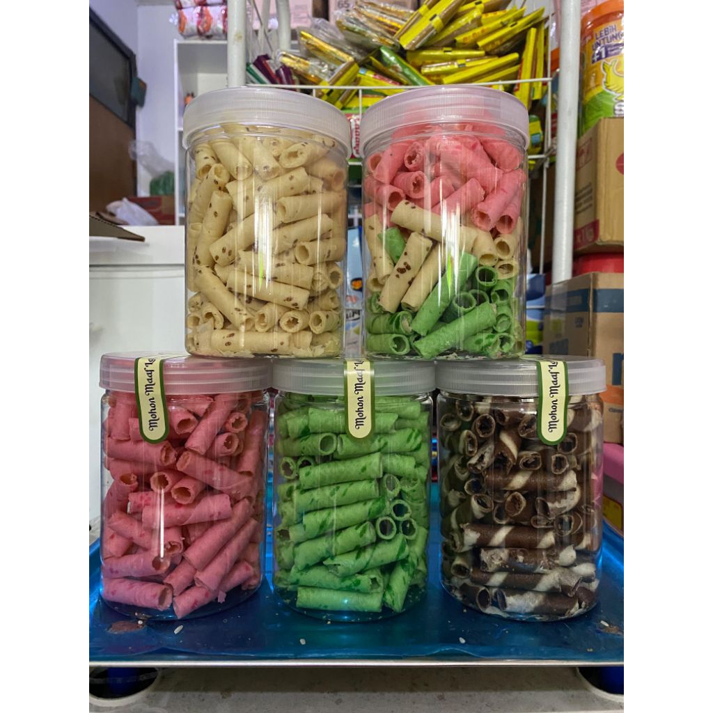 Astor aladin kaleng repack sudah termasuk toples berat 215 gram