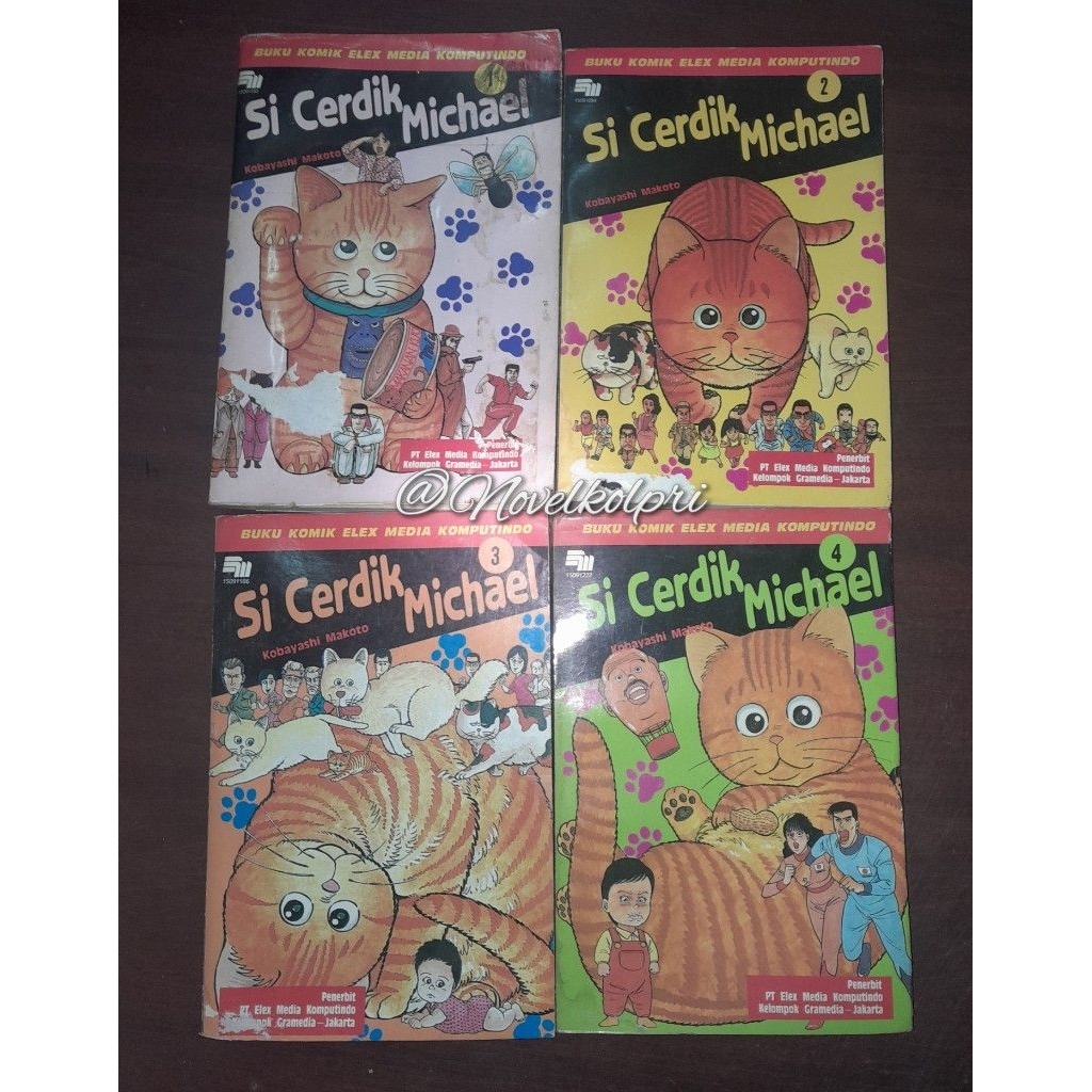 Komik Si Cerdik Michael 1-4 Tamat