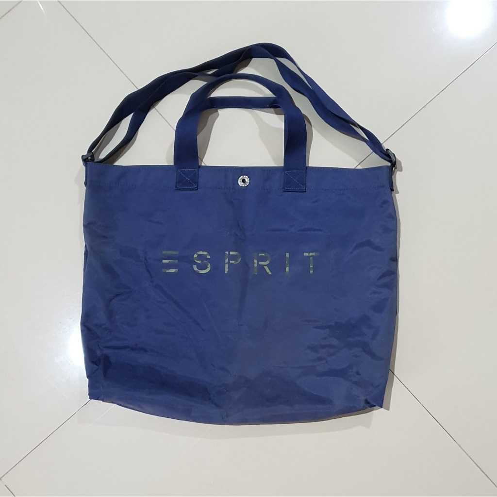 [preowned] Tas ESPRIT Nylon Shopping Tote Bag