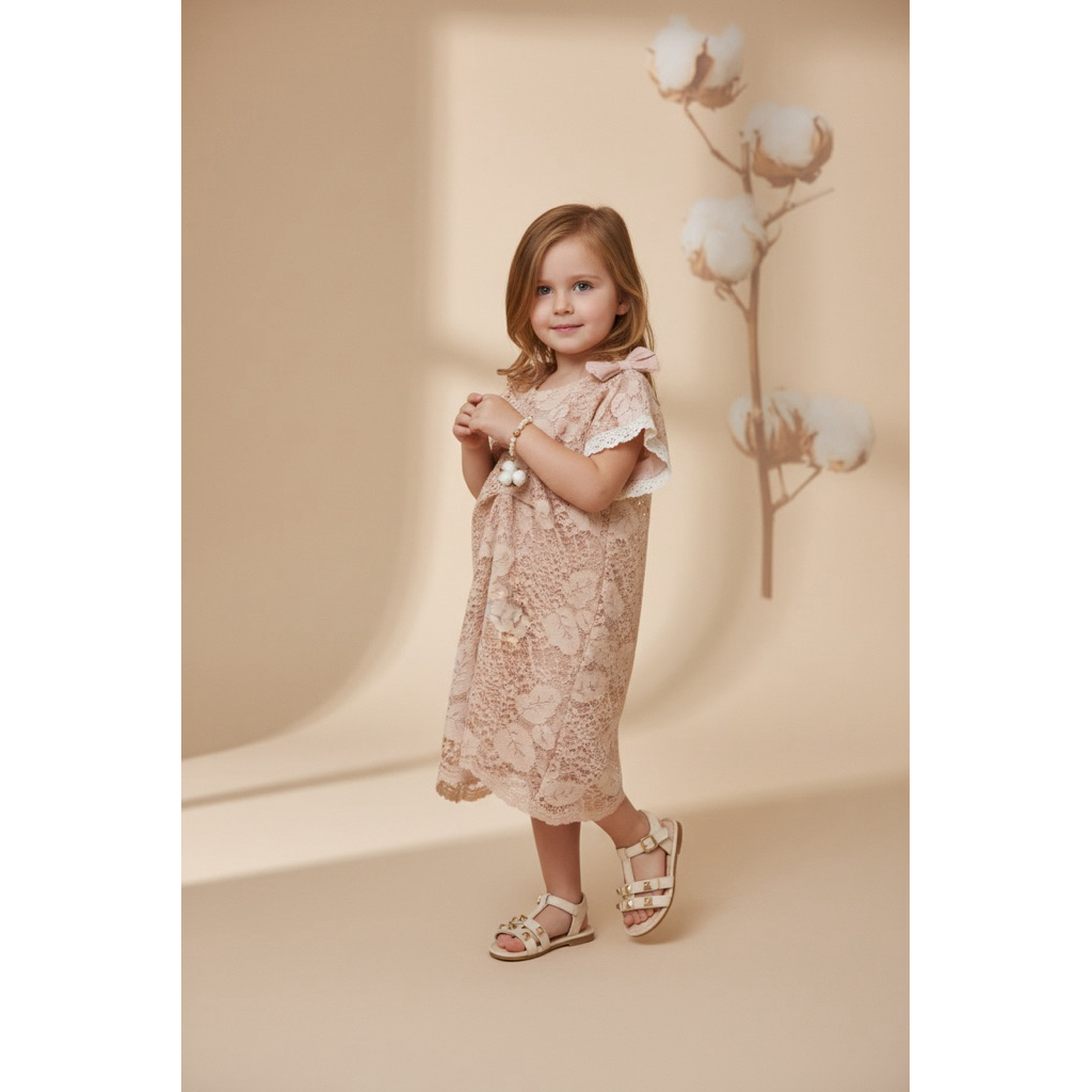 Kaftan Anak Reyandruby (Pilih Variasi) -kaftan anak brokat-kaftan baby-kaftan lilac