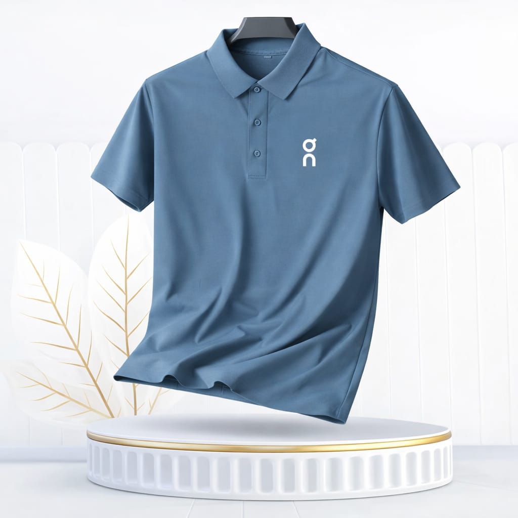 Kaos Kerah Polo Premium Jumbo Dry Fit Seamless On Cloud Uncloud Tanpa Jahitan Kaos Olahraga Golf