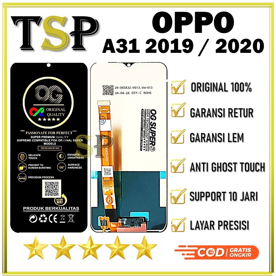 LCD OPPO A31 2019 / A31 2020 ORIGINAL 100%