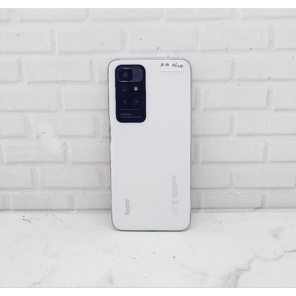 Redmi 10 - Ram 6gb internal 128GB - Jaringan 4G LTE - Hp second Original