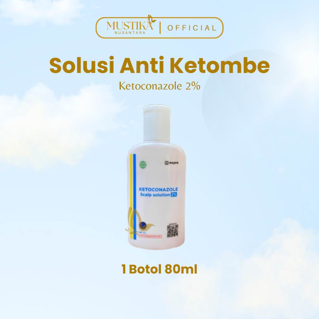 KETOCONAZOLE | SHAMPO ANTI JAMUR & KETOMBE 80ML | SCALP SHAMPO SOLUTION