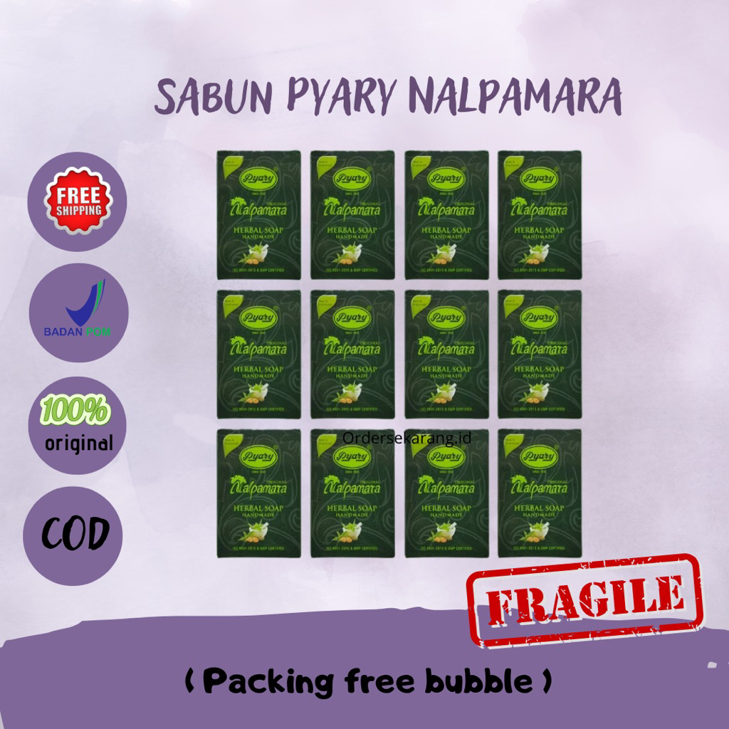 12 pcs sabun nalpamara/ sabun pyary arab / sabun arab viral / pyary sabun arab
