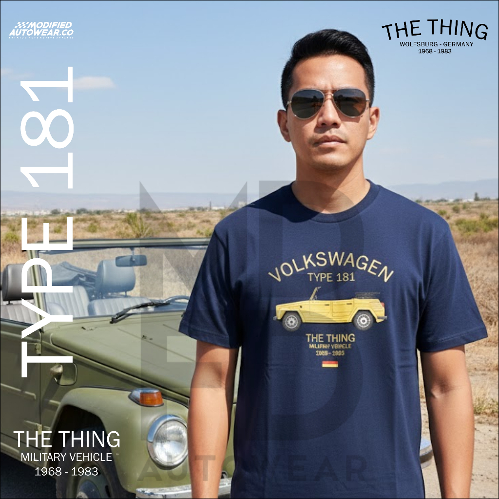 kaos vw safari type 181 modified autowear premium kaos lengan panjang kaos vw safari camat side