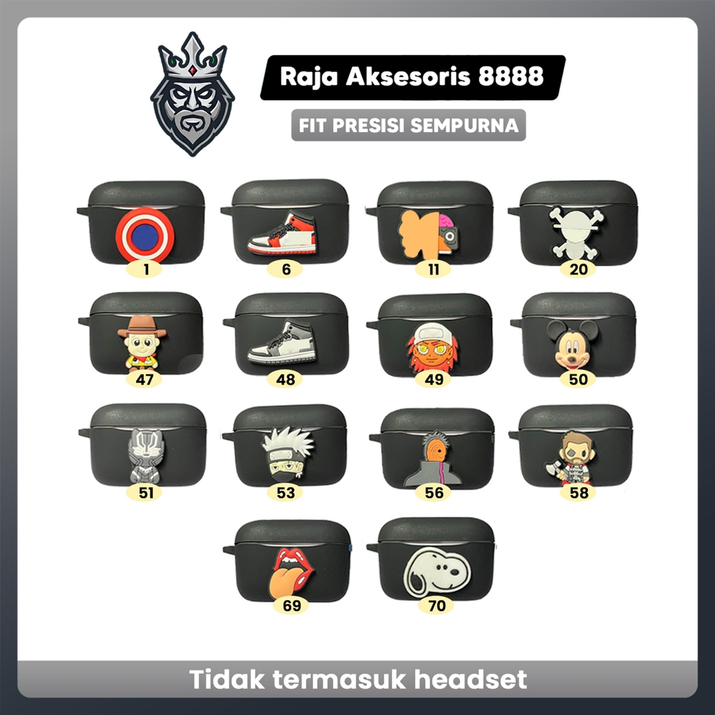 [A20i] Case Soundcore A20i Karakter Jibbit Anker Animation Silicon Premium Soft Anker A20i Karakter 