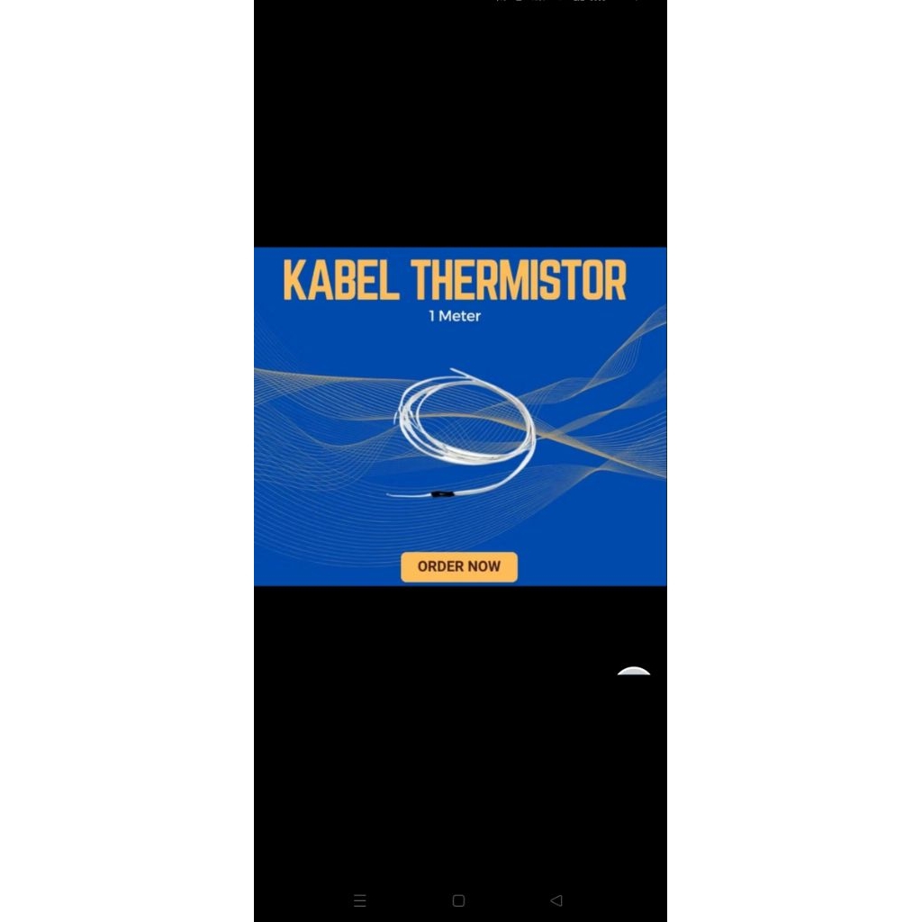 Printer NTC Kabel Thermisthor 100k