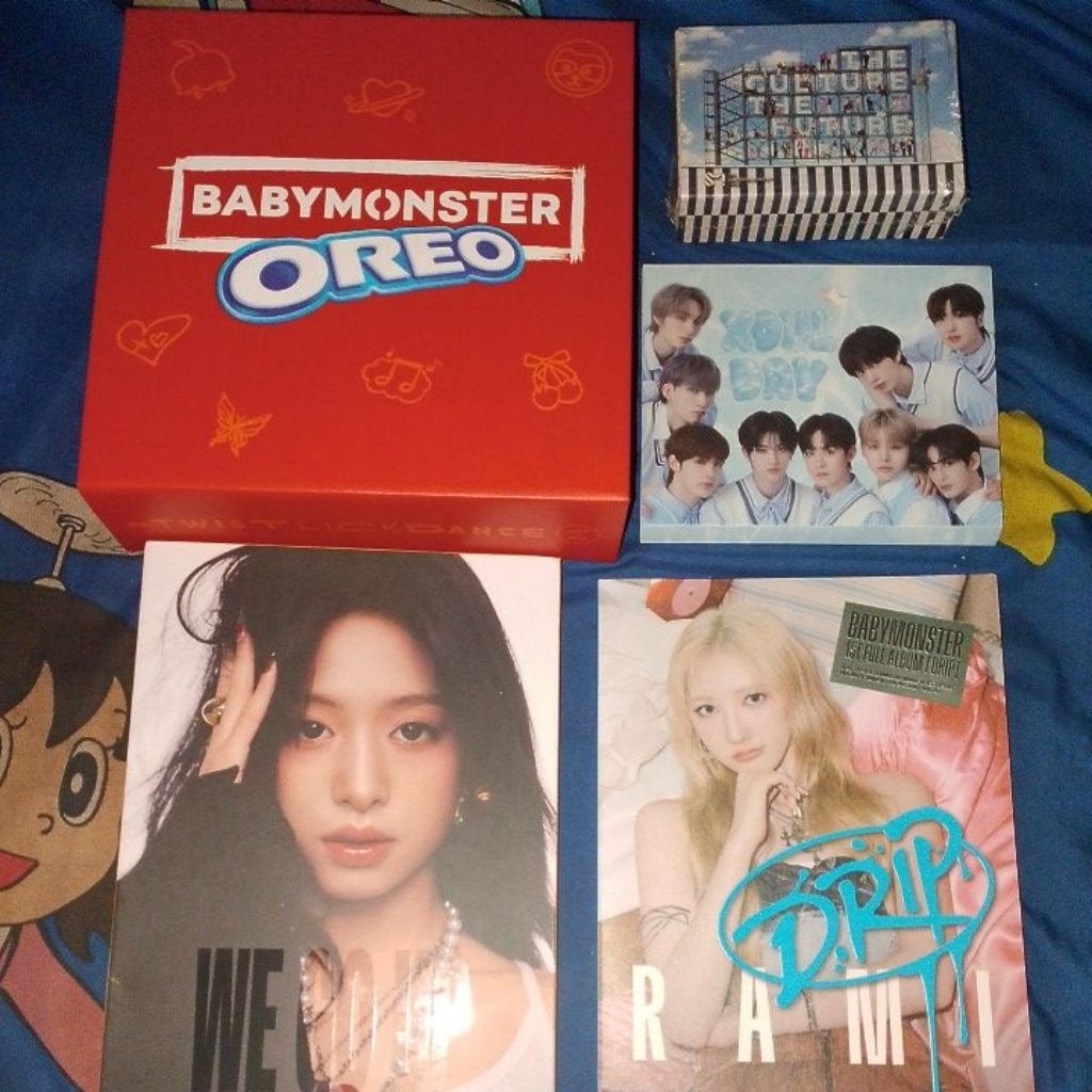 OFFICIAL album only babymonster, xodiac, smtwon, dan kotak oreo×babymonster
