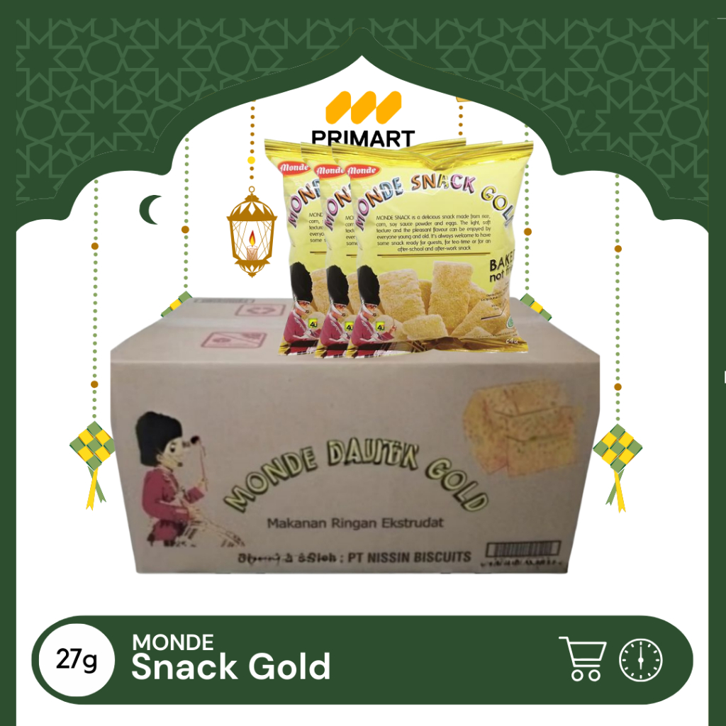 Monde Serena Gold 27gr - 45 PCS/ 1 KARTON