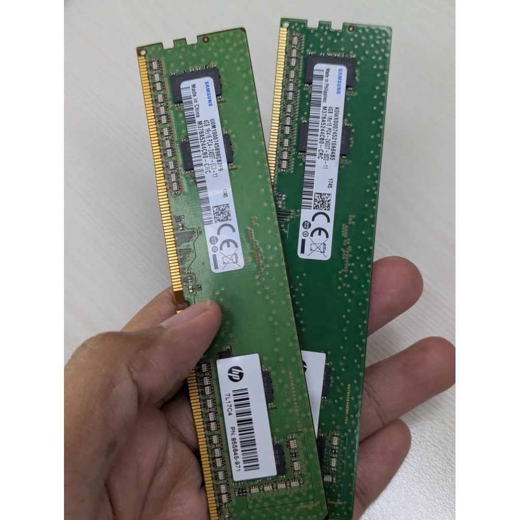 Memory Samsung RAM DDR4 4GB Second Ex PC BuiltUp