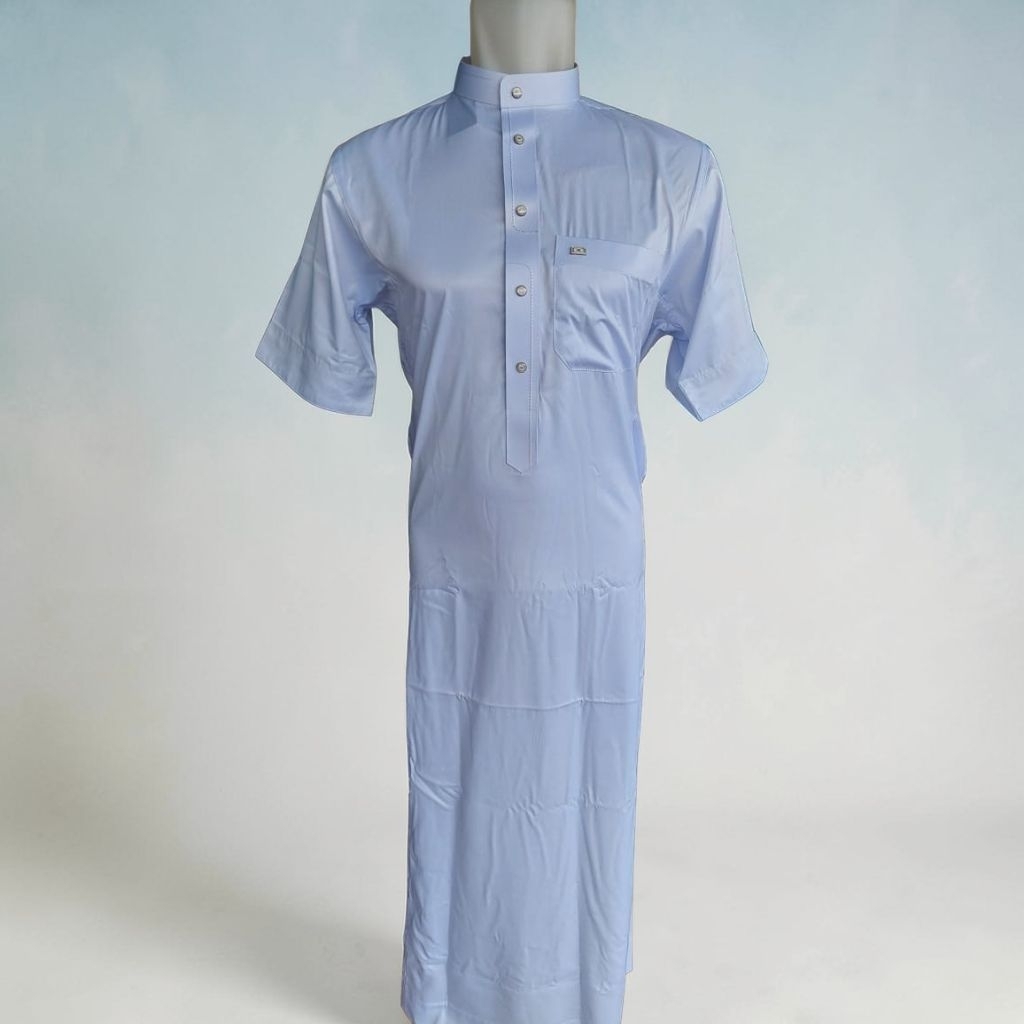 gamis ikaf al wafa/gamis tangan pendek al wafa/jubah ikaf al wafa