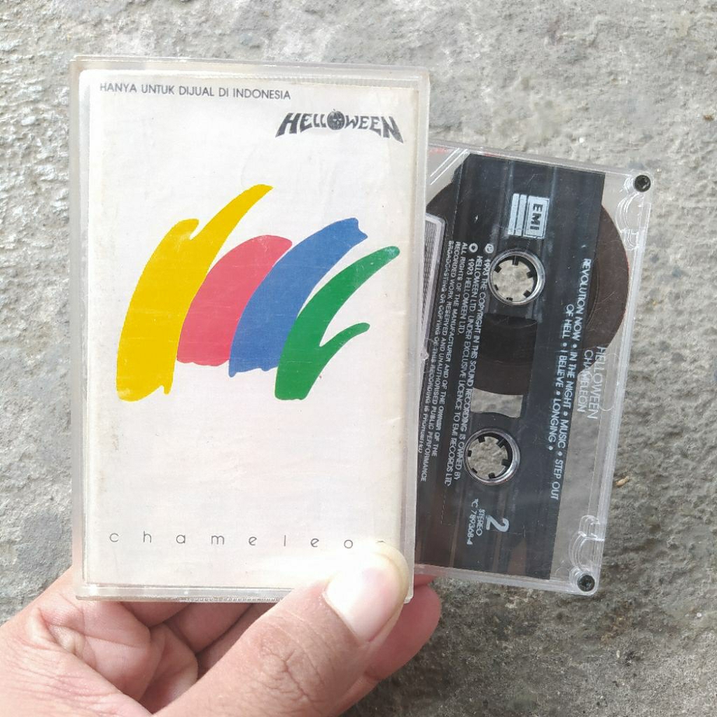 Kaset Pita Helloween - Chameleon