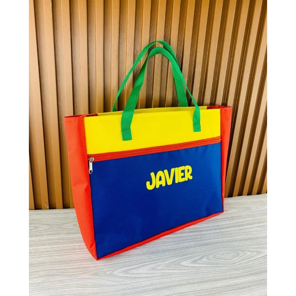 FOLDER BAG CUSTOM | TAS LES BIMBLE ANAK SEKOLAH | DATABAG CETAK NAMA | GOODIE BAG CUSTOM | SOUVENIR 