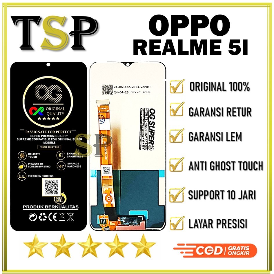 LCD OPPO REALME 5I ORIGINAL 100%