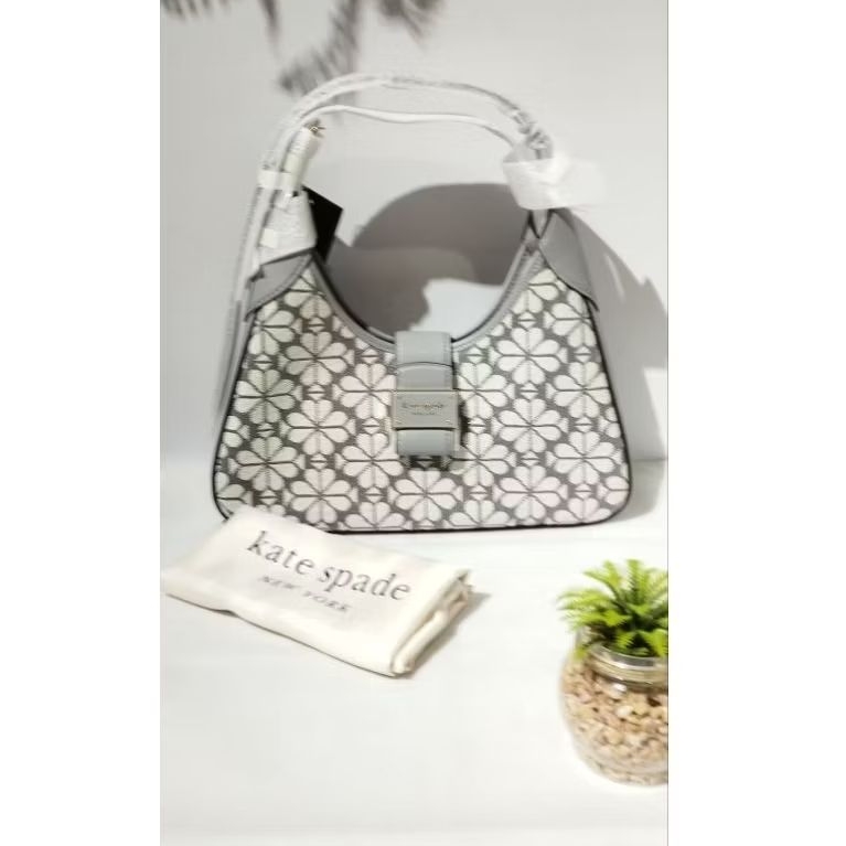 spade flower jacquard shoulderbag