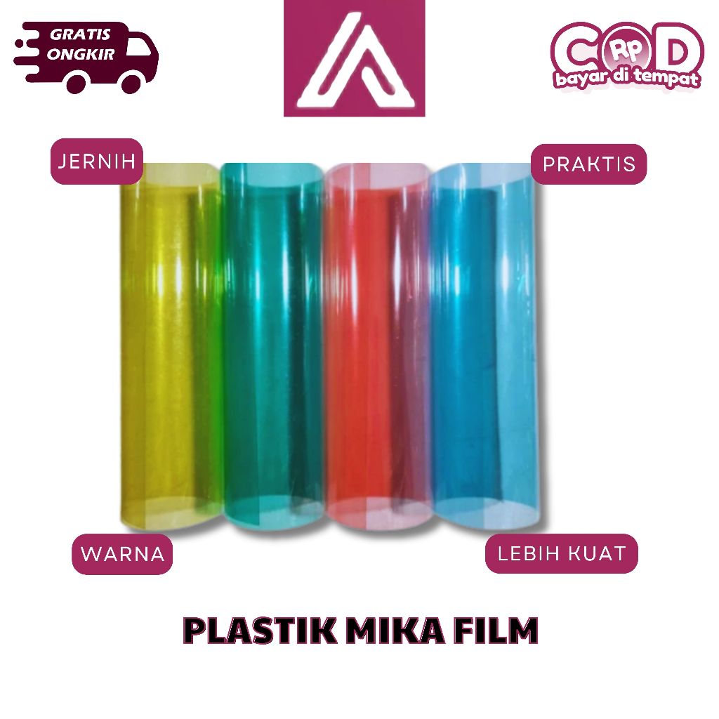 PLASTIK MIKA FILM WARNA