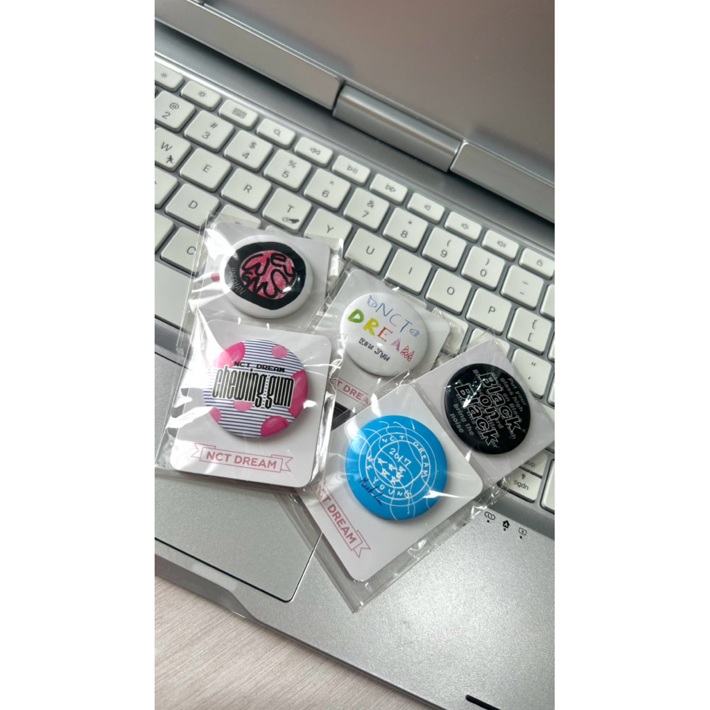 [PRELOVED] NCT DREAM OFFICIAL PIN MERCHANDISE KOREA - SM Entertainment