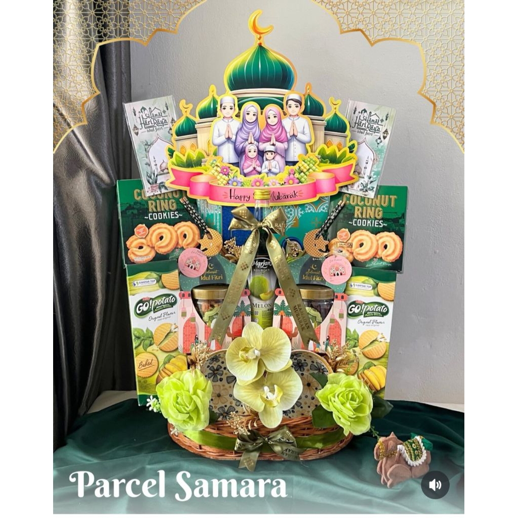 Hampers Lebaran Idul Fitri | Kue Lebaran | HONEY FLOWERS 80 PEKANBARU