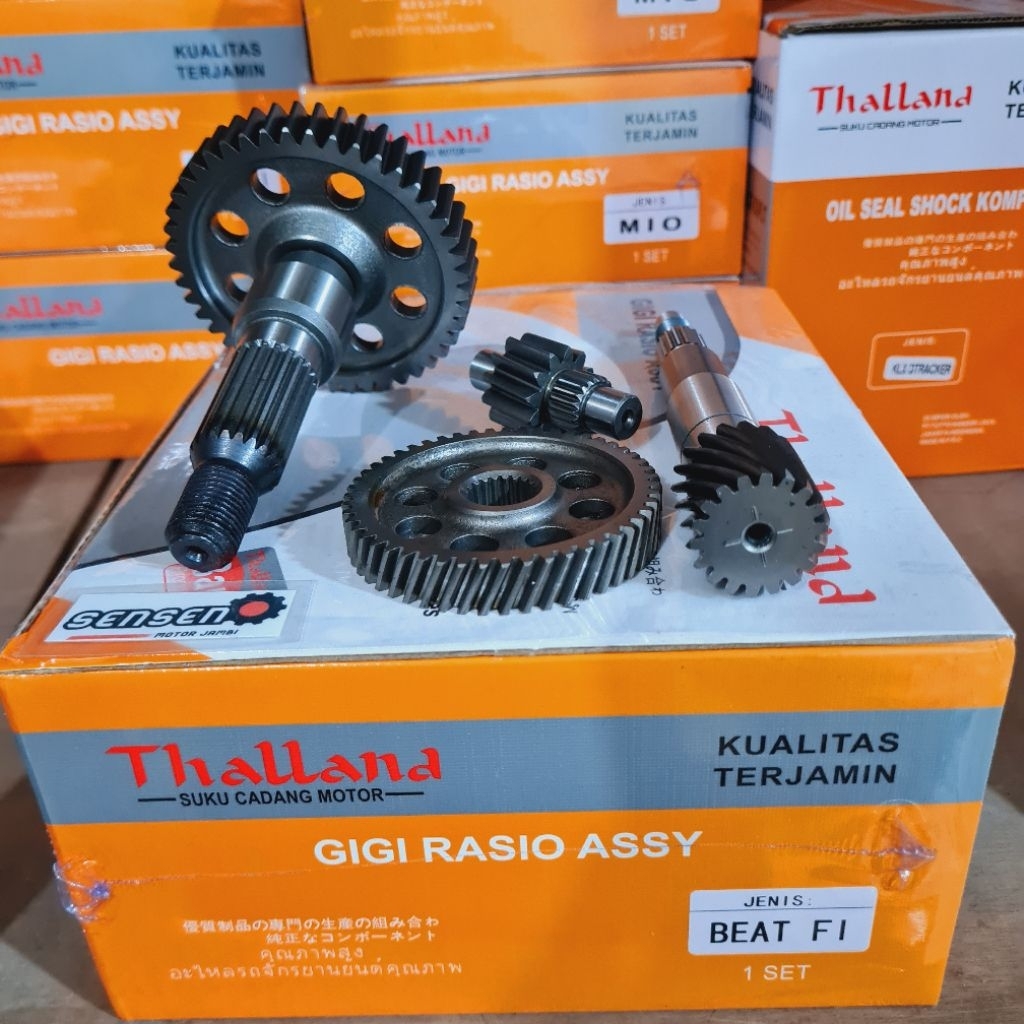 GIGI RASIO SET GIGI RASIO KOMPLIT BEAT FI SPACY FI SCOOPY FI THALLAND