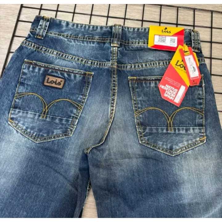 Celana Pendek Pria Jeans Lois / Celana Jeans Pendek Pria Original 100% Lois Model Terbaru