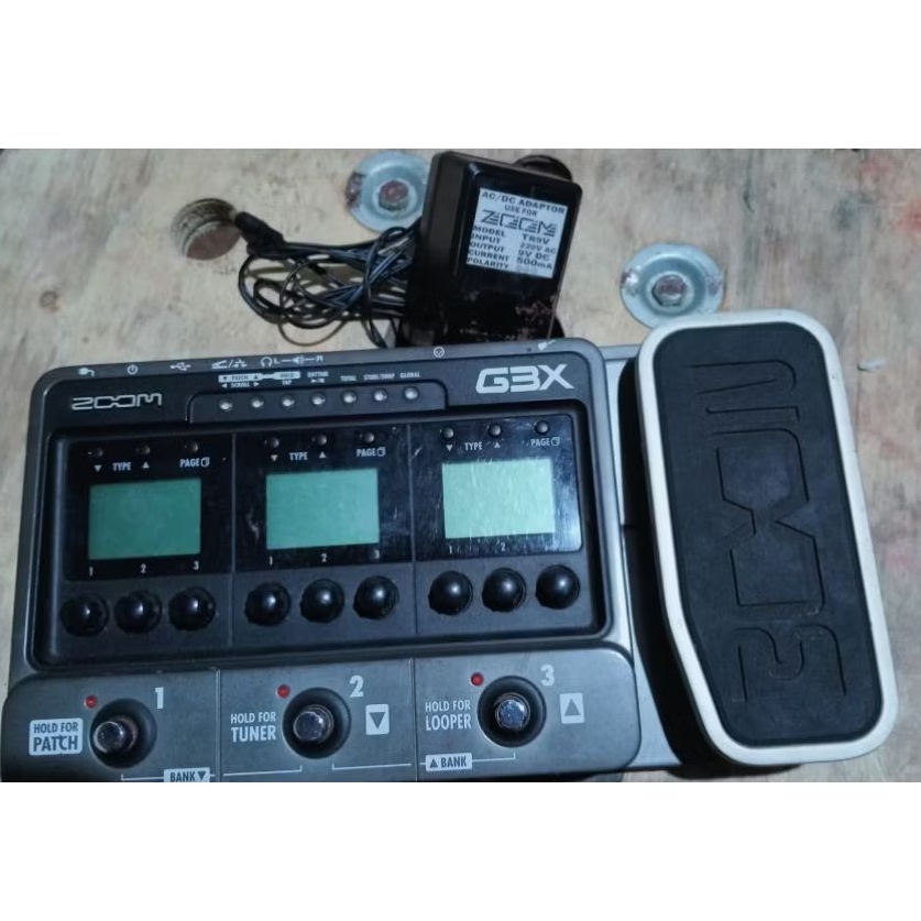 efek gitar zoom G3x second