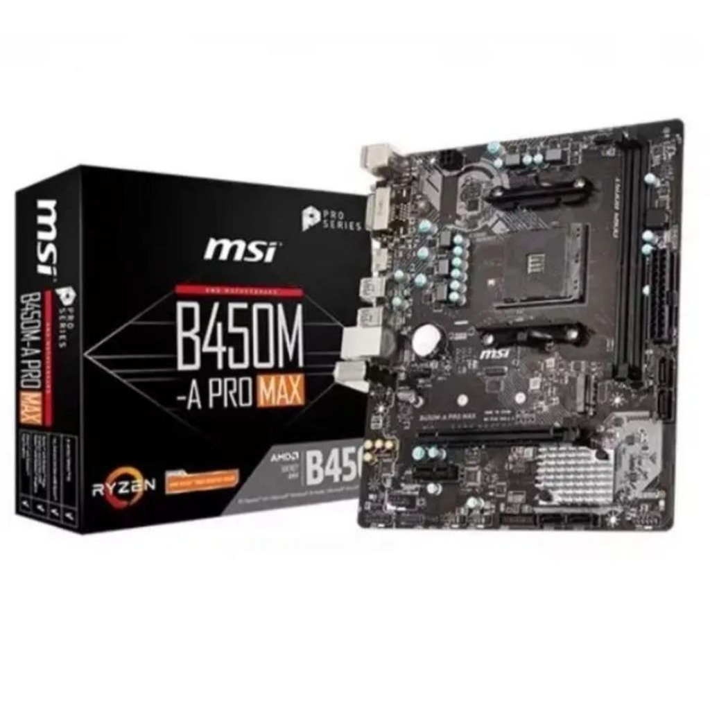 Mobo second msi b450m a pro max