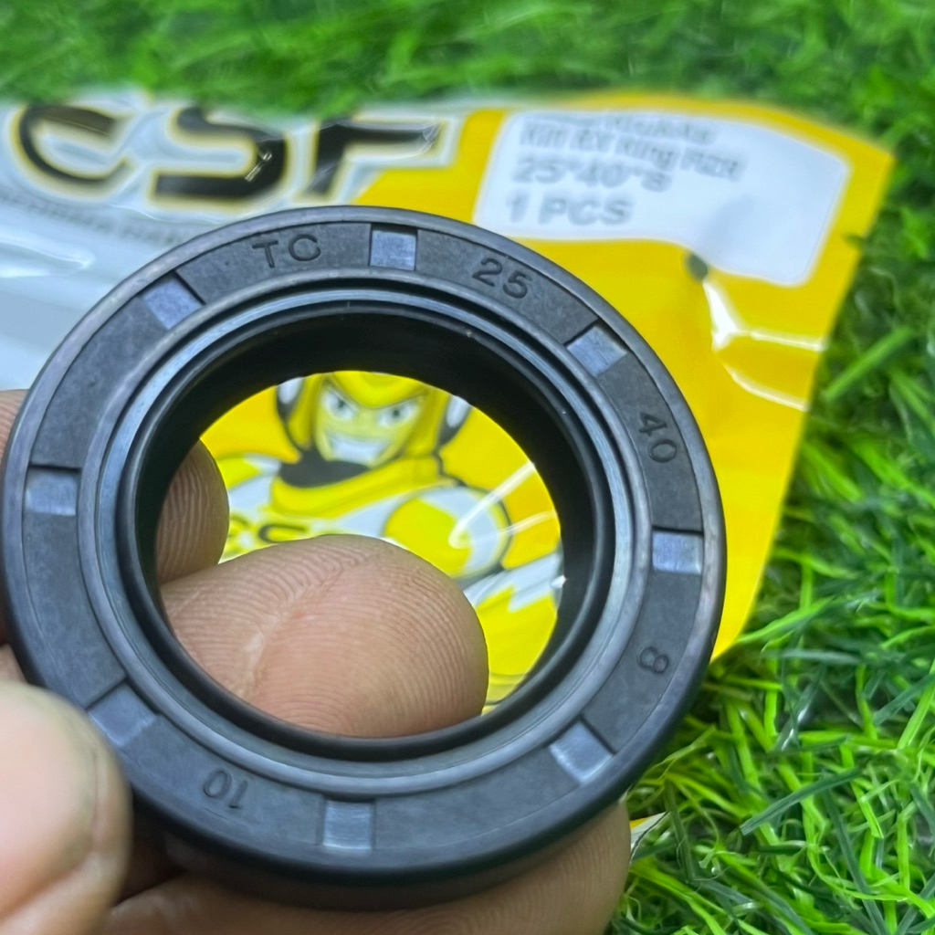 SEAL SIL KRUK AS KIRI SEAL MAGNIT RX KING / FIZR /ALFA/DT125 (25*40*8) ORIGINAL ESF