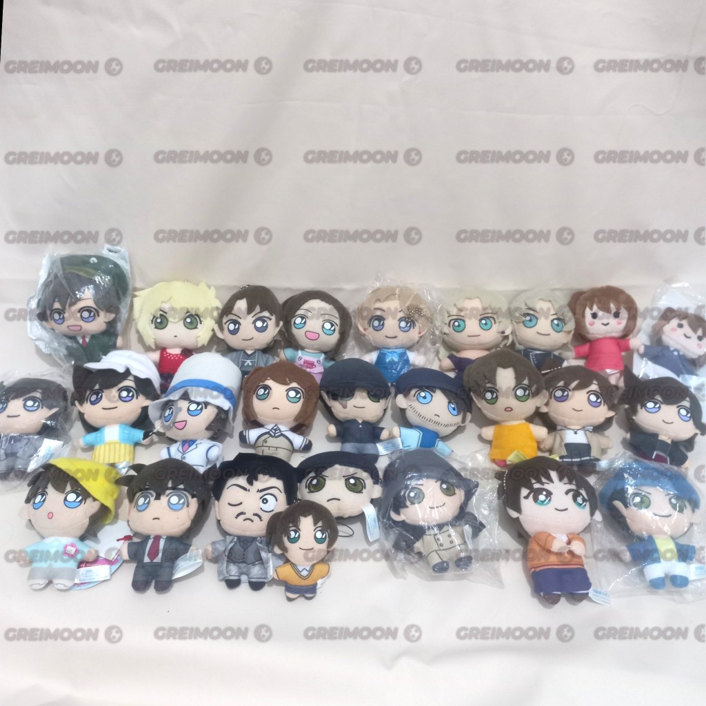 Mini Plush Boneka Anime Detective Conan