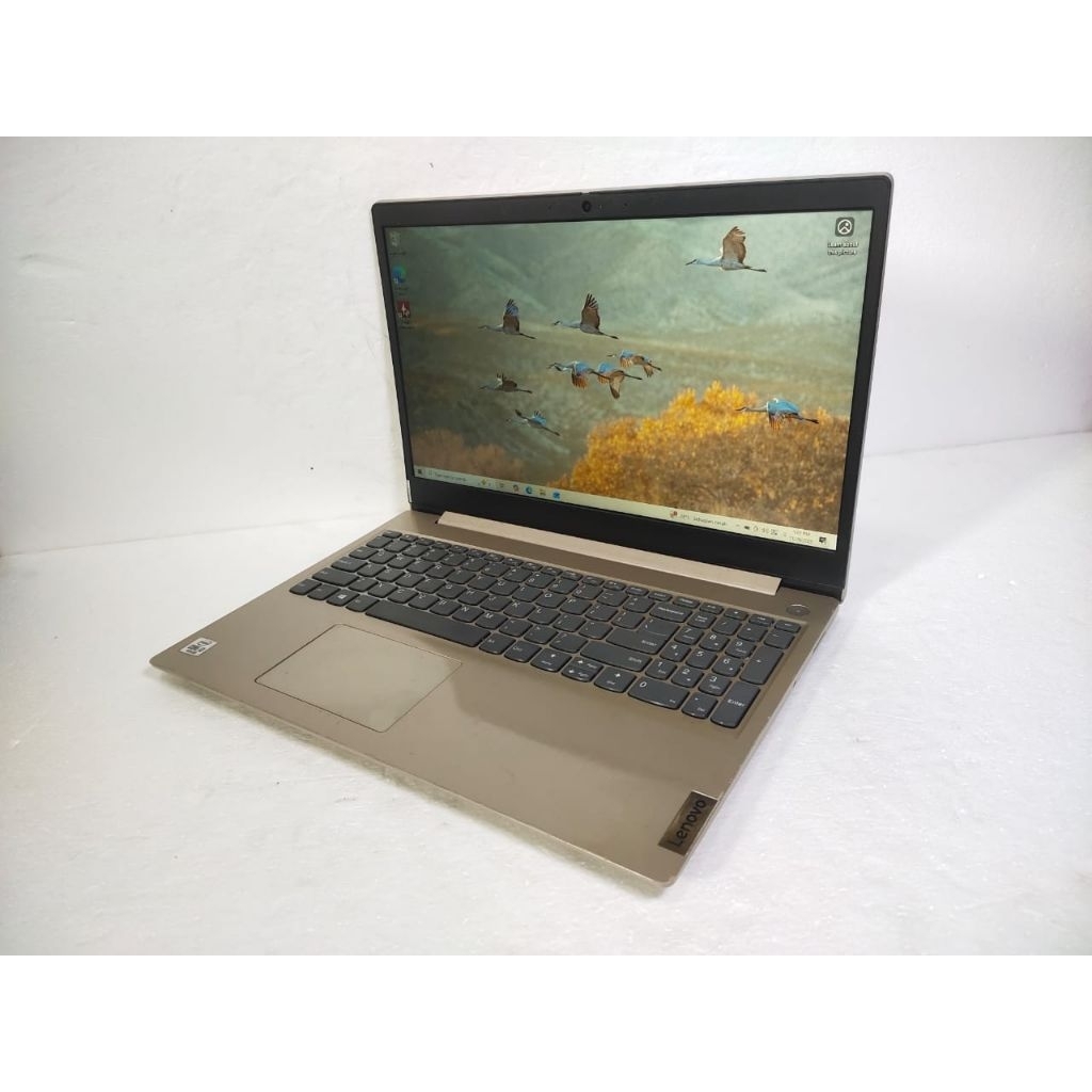 A1282 Laptop Lenovo ideapad 3-15 Ram 4gb SSD 128gb core i3 gen10 Slimm Siap pakai