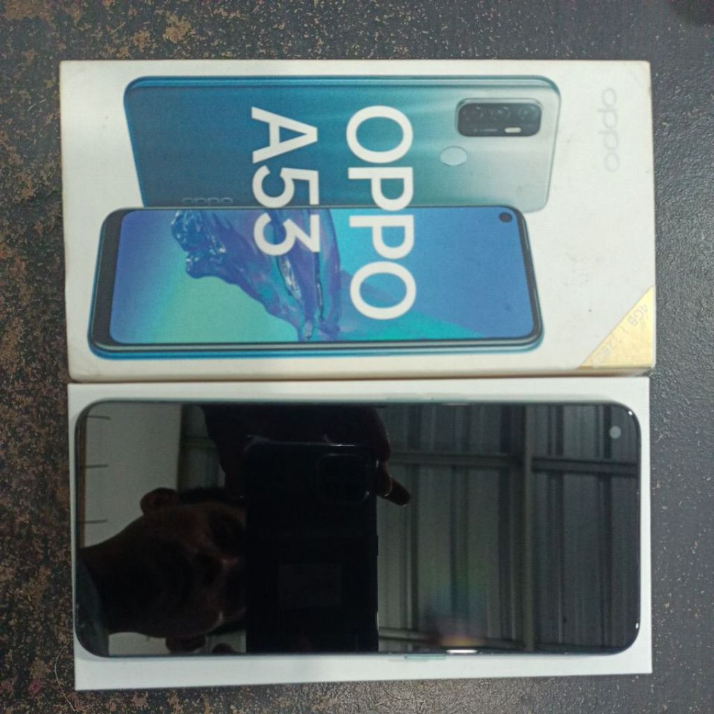 Oppo A53 Fullset Second (4/128) Normal