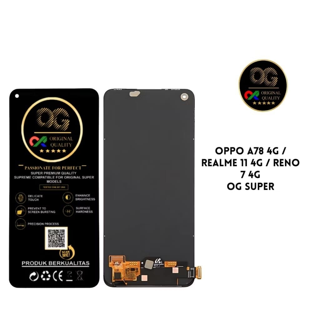 LCD OPPO A78 4G/REALME 11 4G/RENO 7 4G