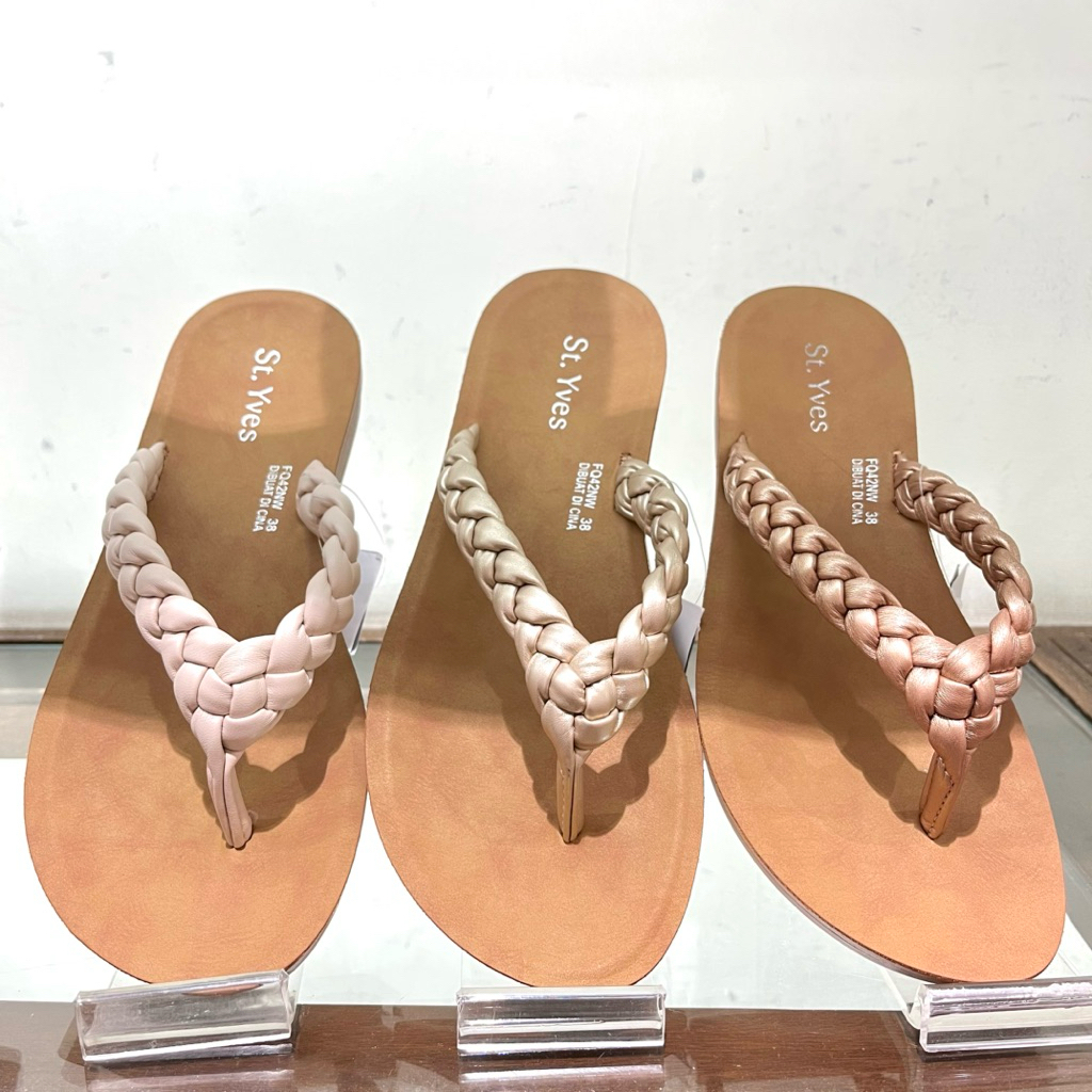St. Yves Sandal Wanita Model Kepang Elegan Promo Original by Matahari