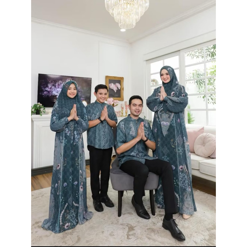 SARIMBIT HAMEERA RAYYA family set mom & girl BY ELDEENA SYARI