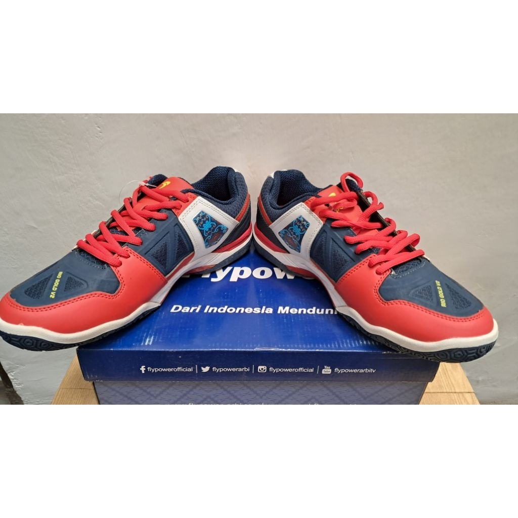 ORI sepatu badminton flypower kalasan 05 uk 43
