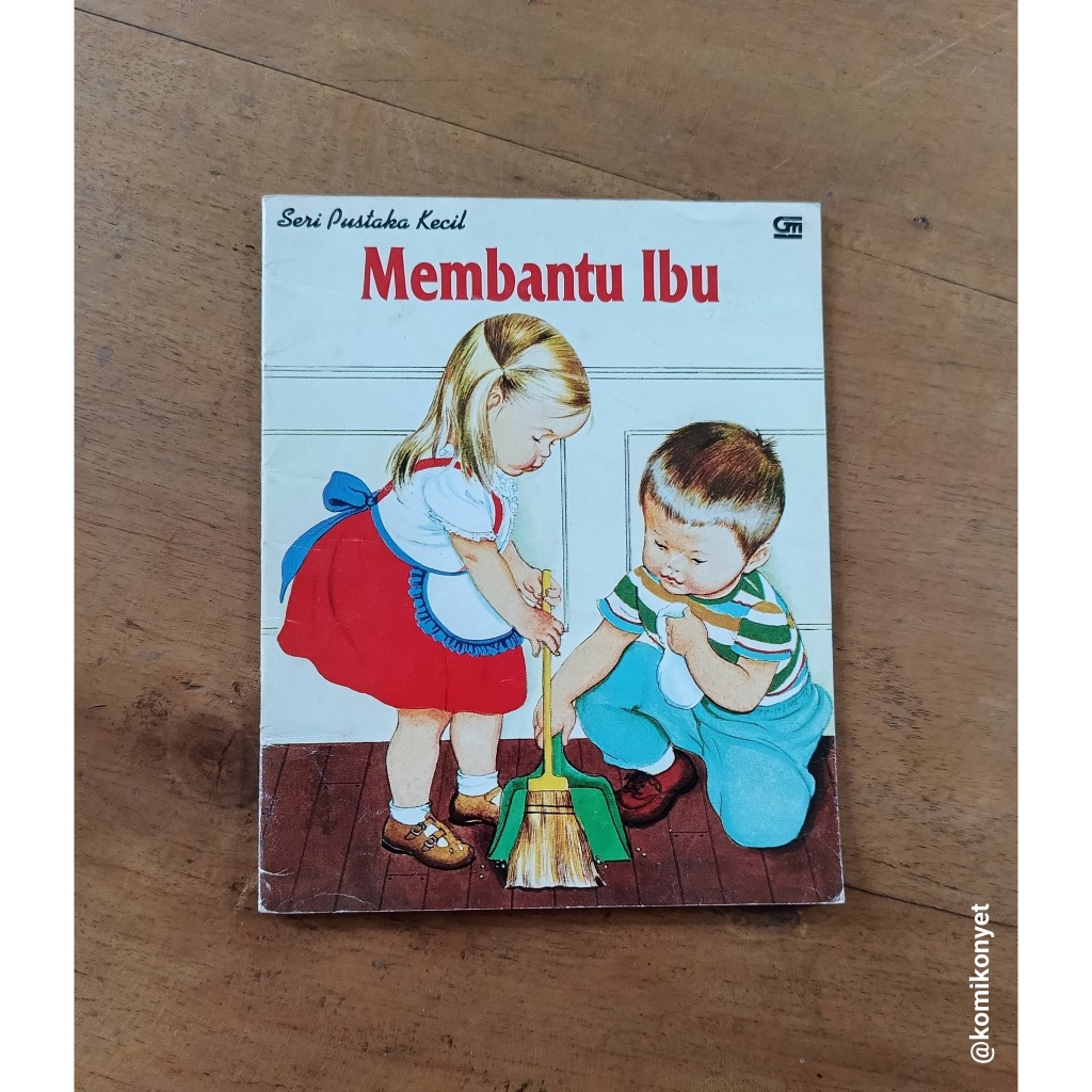 Buku Dongeng Anak Lawas Cerita Menarik dan Ilustrasi Cantik Eloise Wilkin Seri Pustaka Kecil Membant