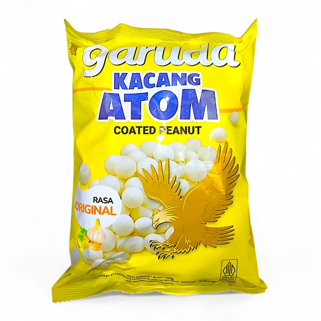 GARUDA SUKRO ORIGINAL 100g - Kacang Atom Legendaris Renyah Gurih Teman Setia Snack Time Keluarga - B