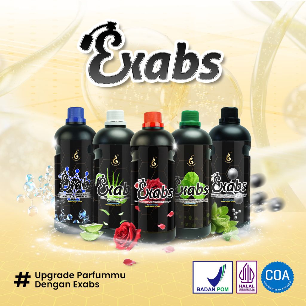 Exabs pelarut terbaik (halal)