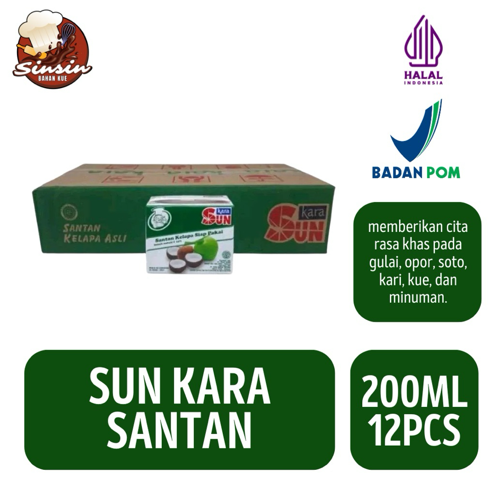 Sun Kara Santan 200ML DUS [200ML/12PS]