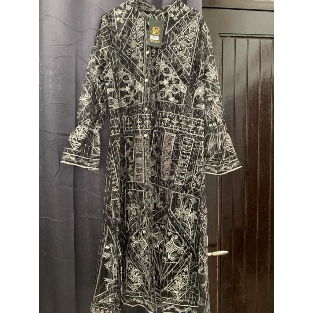 Yesaya Outer Brukat Tile Tunik Sapto Premium